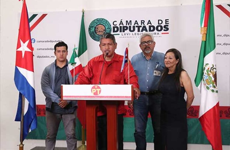 PT en el Congreso respalda a Cuba y su soberanía