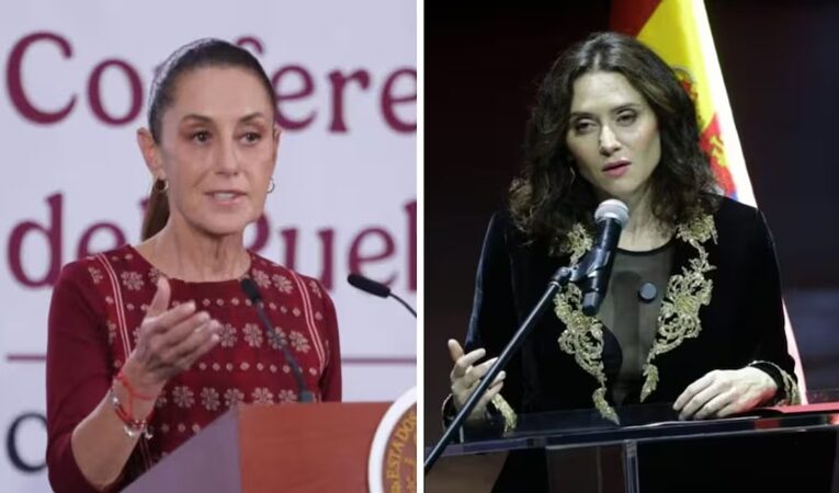 Sheinbaum rechaza boicot a Díaz Ayuso y cuestiona agenda de funcionaria española