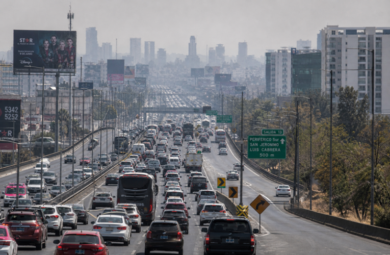 CDMX registra 32°C y mala calidad del aire este 5 de mayo