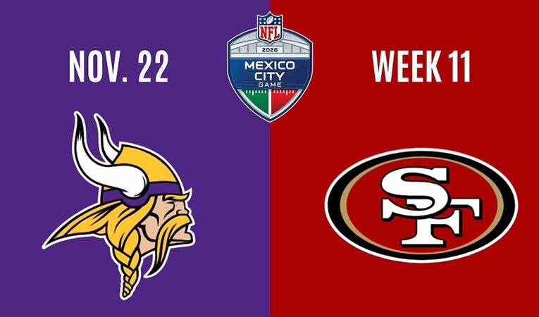 NFL confirma 49ers contra Vikings en CDMX para noviembre de 2026