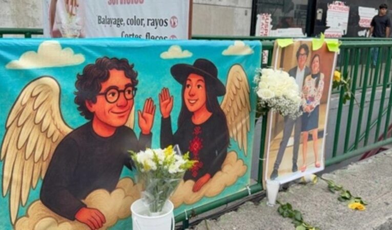 Clara Brugada conmemora aniversario de homicidio de colaboradores en Calzada Tlalpan