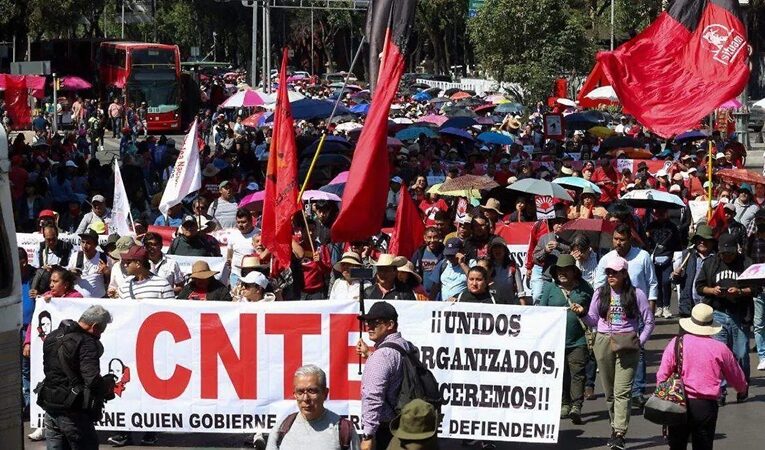 Claudia Sheinbaum descarta reunión con CNTE ante paro en veinte estados