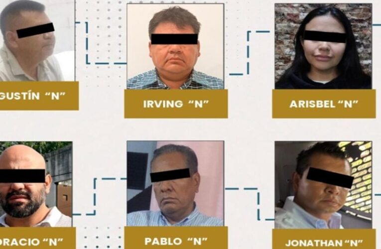 Dictan prisión preventiva a cinco funcionarios de Morelos por delincuencia organizada