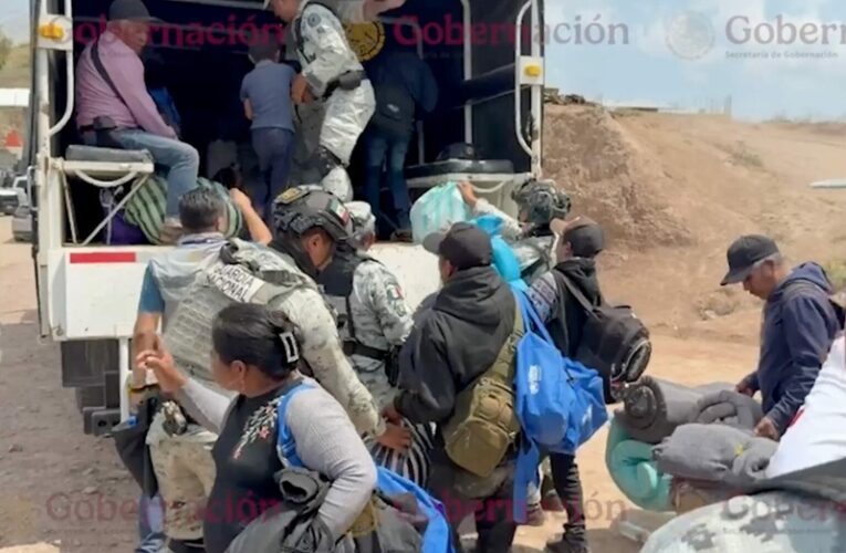 Retorno de desplazados en Chilapa: Operativo federal asiste a 120 pobladores