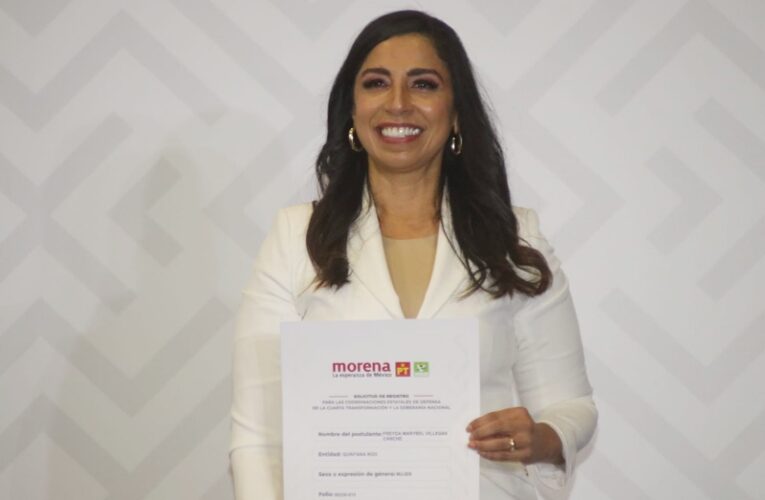 Marybel Villegas disputa coordinación de Morena en coyuntura clave de Quintana Roo