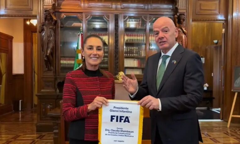 Claudia Sheinbaum transparenta pago de FIFA por usar el Castillo de Chapultepec