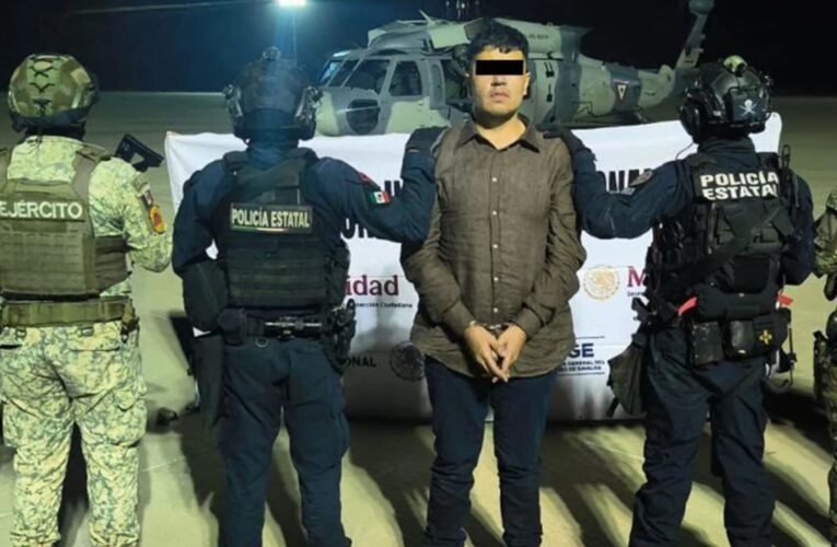 Detienen a ‘El Gabito’, operador clave de ‘Los Menores’ en Sinaloa