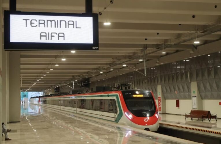 Tren Lechería-AIFA supera el millón de pasajeros en primer mes y medio