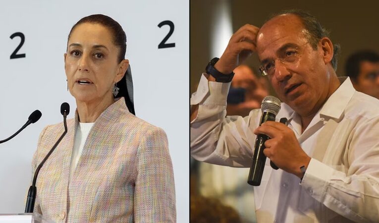 Claudia Sheinbaum acusa nexo de Felipe Calderón con Cártel de Sinaloa