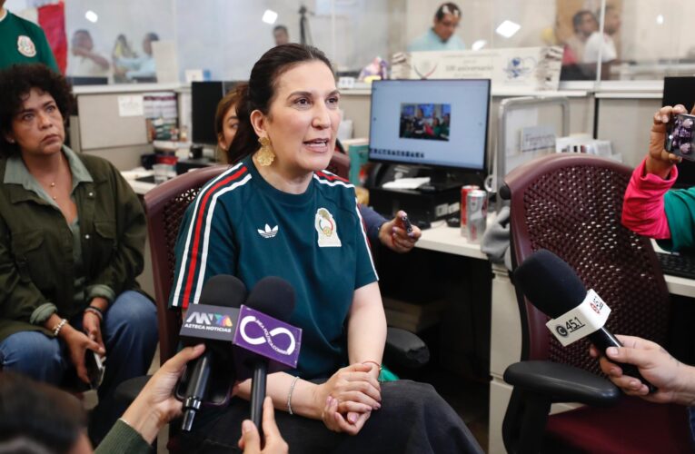 Kenia López Rabadán confronta la agenda gubernamental frente al Mundial 2026