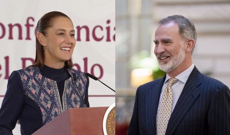 Claudia Sheinbaum recibirá al rey Felipe VI en la Ciudad de México