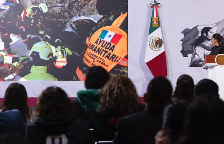 Claudia Sheinbaum envía plantas eléctricas y ayuda humanitaria a Venezuela