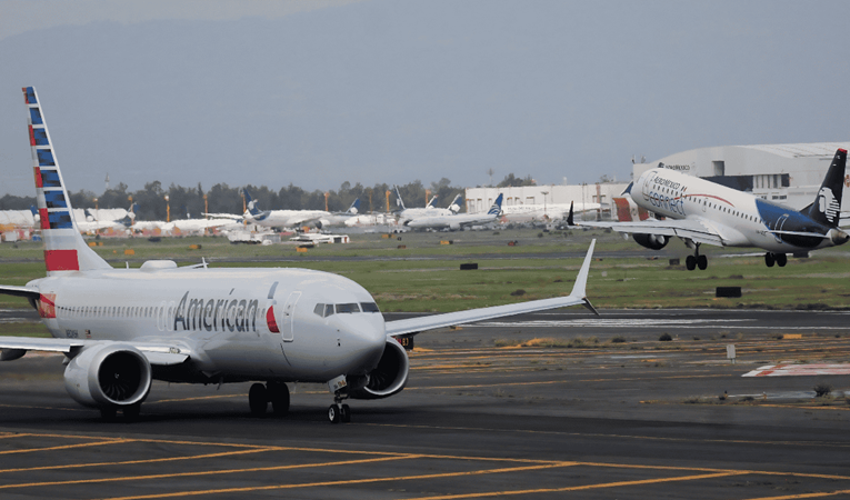 AFAC investiga incursión de pista entre Air Canada y Aeroméxico en AICM
