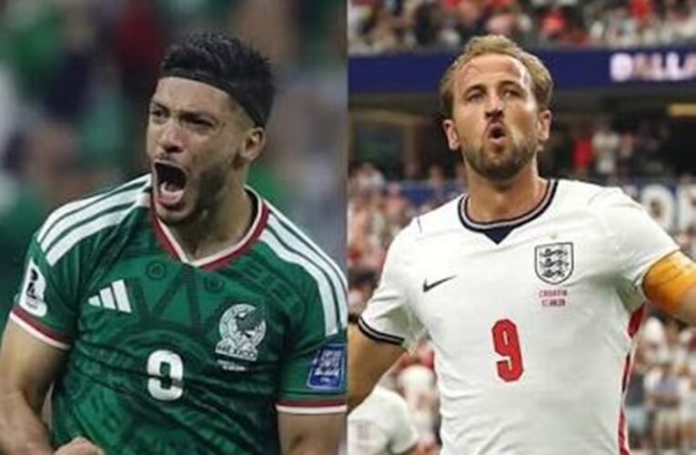 México e Inglaterra definirán pase a cuartos de final del Mundial 2026