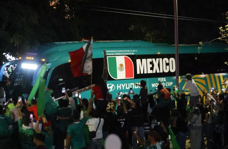 Selección Mexicana llega a Guadalajara para definir liderato del Grupo A